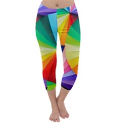 Bring Colors To Your Day Capri Winter Leggings 