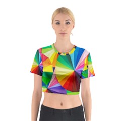 Bring Colors To Your Day Cotton Crop Top