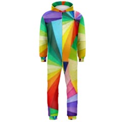 Bring Colors To Your Day Hooded Jumpsuit (men)