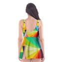 bring colors to your day Skater Dress Swimsuit View2