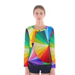 Bring Colors To Your Day Women s Long Sleeve T-shirt