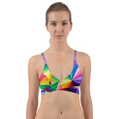 Bring Colors To Your Day Wrap Around Bikini Top