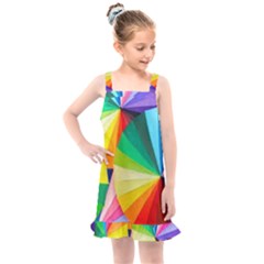 Bring Colors To Your Day Kids  Overall Dress by elizah032470