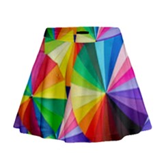 Bring Colors To Your Day Mini Flare Skirt