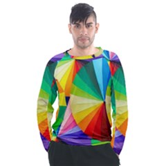 Bring Colors To Your Day Men s Long Sleeve Raglan T-shirt