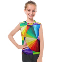 Bring Colors To Your Day Kids  Mesh Tank Top by elizah032470