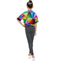 bring colors to your day Kids Mock Neck T-Shirt View2