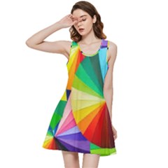 Bring Colors To Your Day Inside Out Racerback Dress