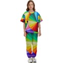 bring colors to your day Kids  T-Shirt and Pants Sports Set View1