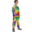 bring colors to your day Kids  Sweatshirt set View3