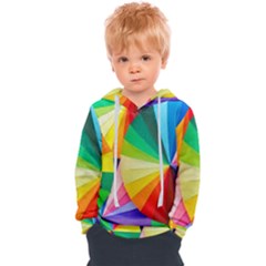 Bring Colors To Your Day Kids  Overhead Hoodie