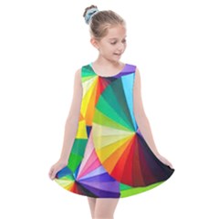 Bring Colors To Your Day Kids  Summer Dress