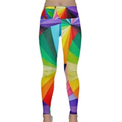 Bring Colors To Your Day Lightweight Velour Classic Yoga Leggings