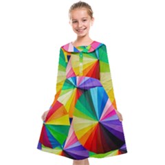 Bring Colors To Your Day Kids  Midi Sailor Dress by elizah032470