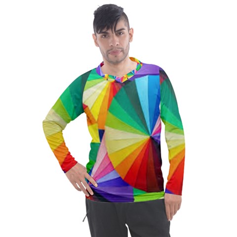 Bring Colors To Your Day Men s Pique Long Sleeve T-shirt by elizah032470