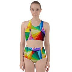 Bring Colors To Your Day Racer Back Bikini Set by elizah032470