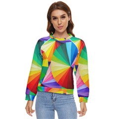 Bring Colors To Your Day Women s Long Sleeve Raglan T-shirt