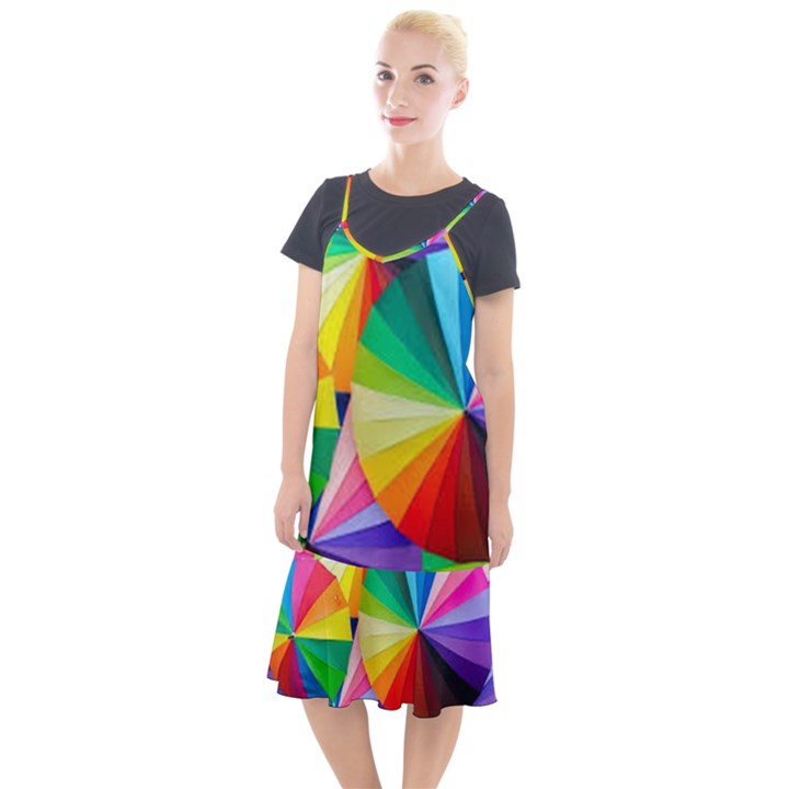 bring colors to your day Camis Fishtail Dress