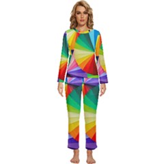 Bring Colors To Your Day Womens  Long Sleeve Lightweight Pajamas Set by elizah032470