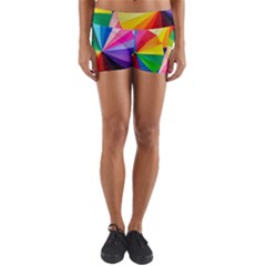 Bring Colors To Your Day Yoga Shorts