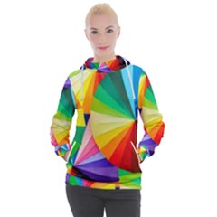 Bring Colors To Your Day Women s Hooded Pullover