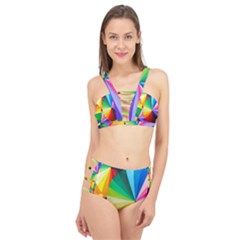 Bring Colors To Your Day Cage Up Bikini Set by elizah032470