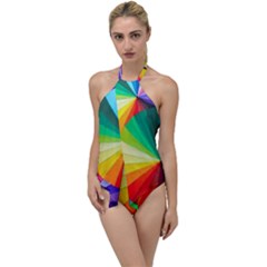 Bring Colors To Your Day Go With The Flow One Piece Swimsuit by elizah032470