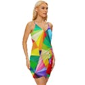 bring colors to your day Wrap Tie Front Dress View3