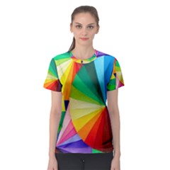 Bring Colors To Your Day Women s Sport Mesh T-shirt