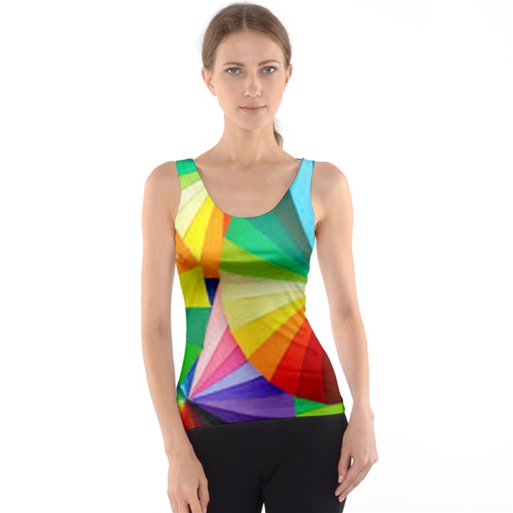 bring colors to your day Women s Basic Tank Top