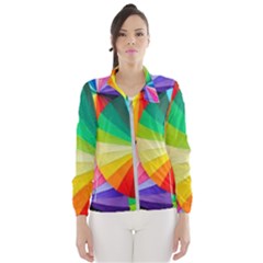 Bring Colors To Your Day Women s Windbreaker