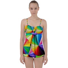 Bring Colors To Your Day Babydoll Tankini Set by elizah032470