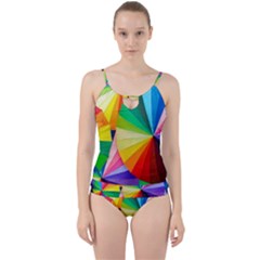 Bring Colors To Your Day Cut Out Top Tankini Set by elizah032470