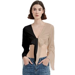 Fantastico Original Trumpet Sleeve Cropped Top