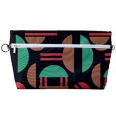 Abstract Geometric Pattern Handbag Organizer