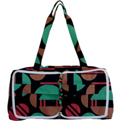 Abstract Geometric Pattern Multi Function Bag