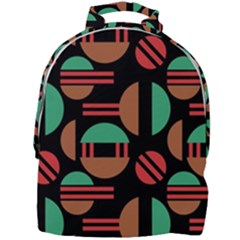 Abstract Geometric Pattern Mini Full Print Backpack