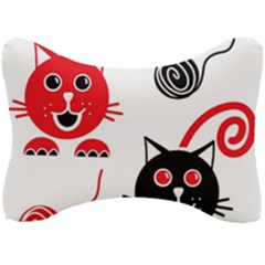 Cat Little Ball Animal Seat Head Rest Cushion by Maspions