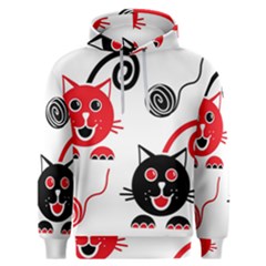 Cat Little Ball Animal Men s Overhead Hoodie by Maspions