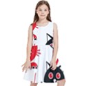 Cat Little Ball Animal Kids  Skater Dress View1