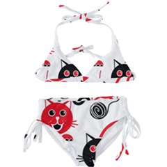 Cat Little Ball Animal Kids  Classic Bikini Set