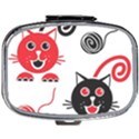 Cat Little Ball Animal Mini Square Pill Box View1