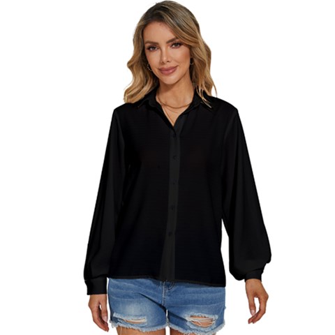 Fantastico Original Women s Long Sleeve Button Up Shirt by FEMOriginal