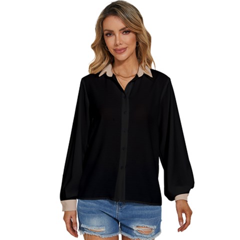 Fantastico Original Women s Long Sleeve Button Up Shirt by FEMOriginal