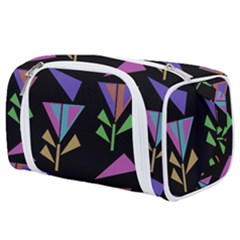 Abstract Pattern Flora Flower Toiletries Pouch