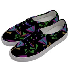 Abstract Pattern Flora Flower Men s Classic Low Top Sneakers