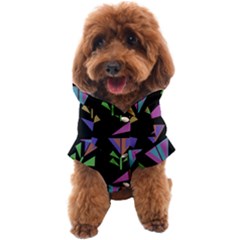 Abstract Pattern Flora Flower Dog Coat