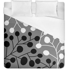 Abstract Nature Black White Duvet Cover (king Size)