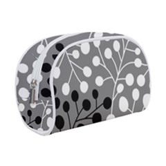 Abstract Nature Black White Make Up Case (small)