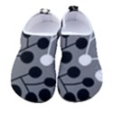 Abstract Nature Black White Women s Sock-Style Water Shoes View1